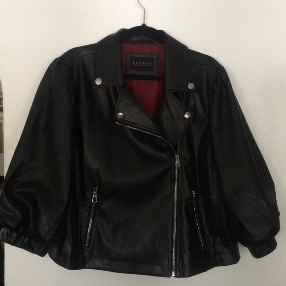 Eloquii Moto jacket - Picture 2 of 3